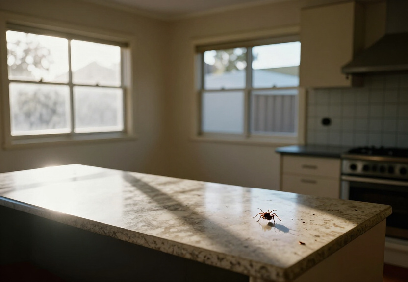 Bed bug infestation in a Paddington hotel room before treatment